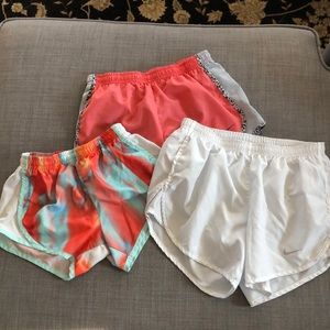 3 pair Nike shorts